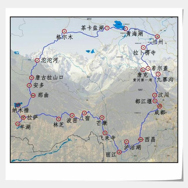 夫妻八人团租车自驾游西藏历经21天驾驶8000km