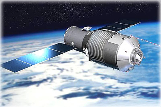 中国的天宫一号空间实验室将于2018年4月坠入地球