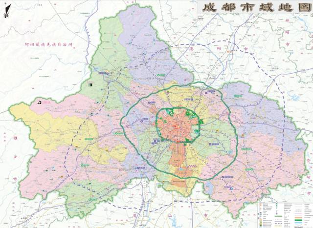 温江地区10个县并入成都市 1990年10月 成都市5个区调整为 锦江,青羊