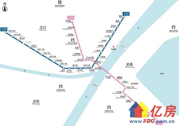 武汉轻轨二期,地铁二号线年内全面开建