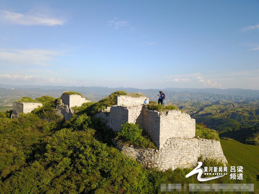 立秋前夕,位于离石区信义镇的玉林山一片葱茏,从高处俯瞰层峦障天