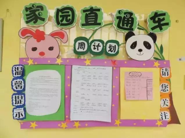 幼儿园家园联系栏布置,供新学期幼师们参考!