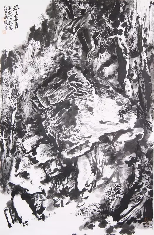 熊晓东 幽谷清音 64x46cm