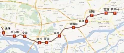(2017广州 重点项目13号线线路图)