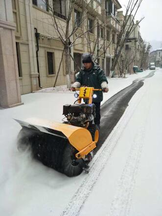 黑龙江大雪用扫雪机就可以除雪