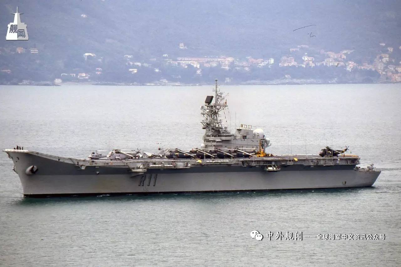 西班牙海军阿斯图里亚斯亲王号航空母舰启程拆
