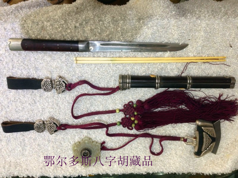 蒙古刀系列藏品实物图片欣赏