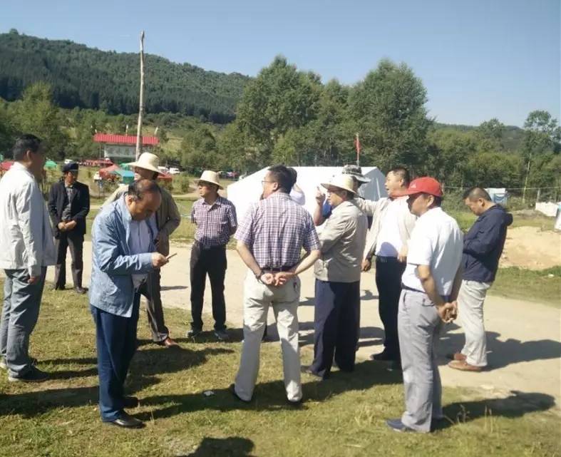 由县委副书记张爱民带队分赴林川乡实地督察中央环保督察组交办的"林