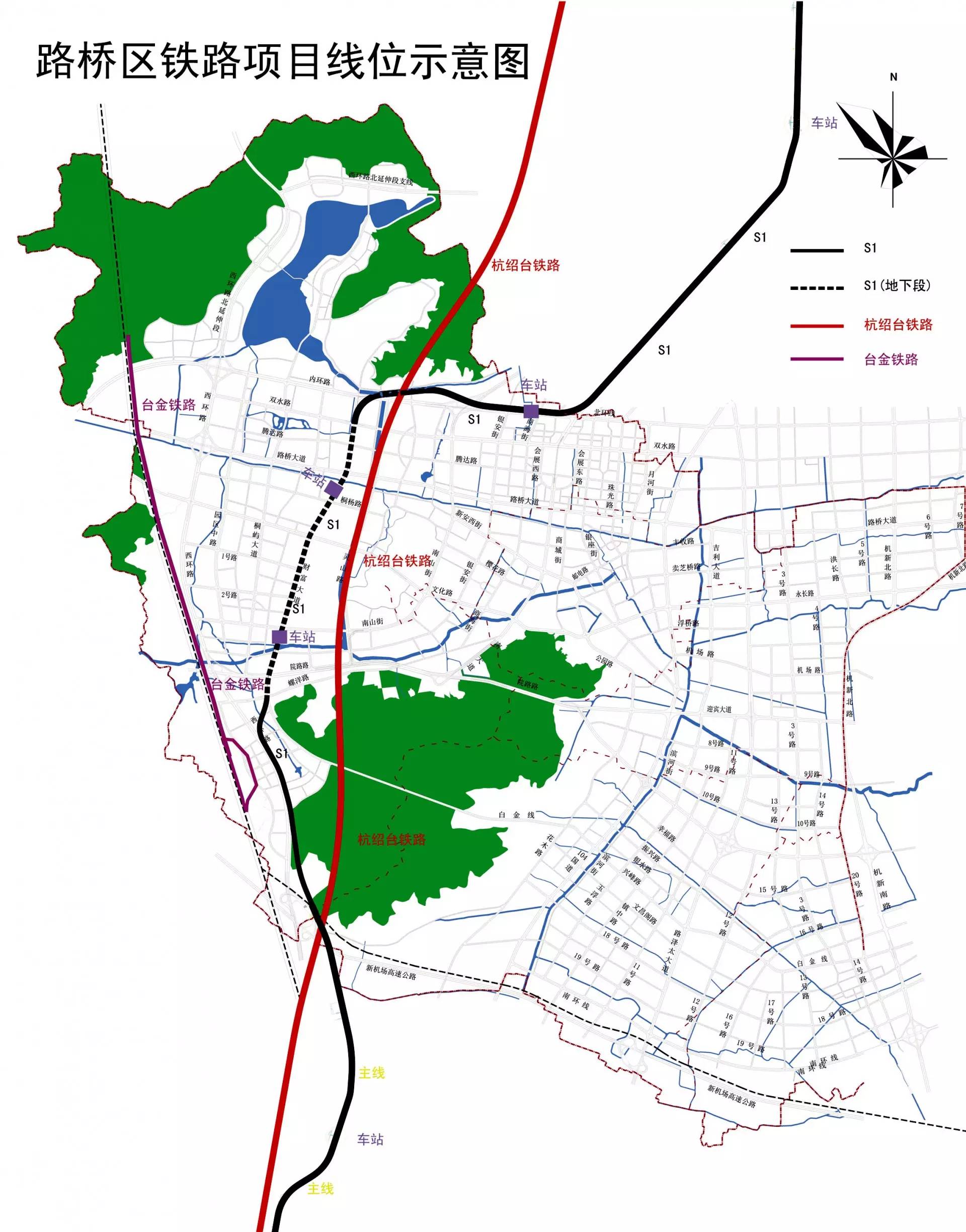 全新路桥!新城区块逐渐成型!