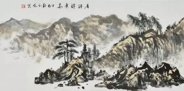 刘永念山水画作品赏析:凸显写意风格,情感表达酣畅淋漓