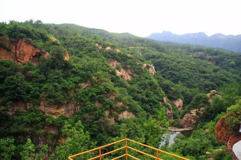 紫龙峡景区 山水融合