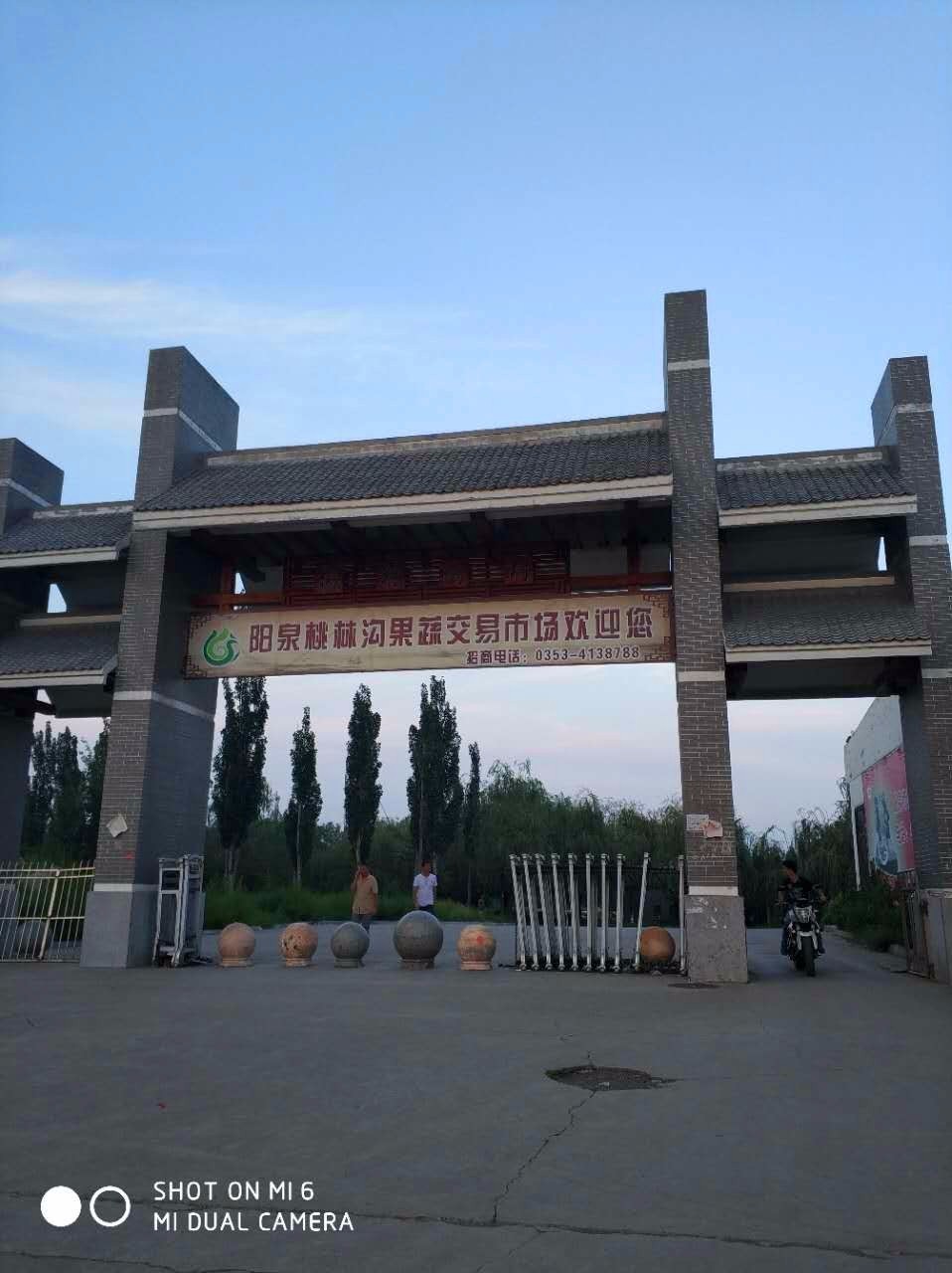 桃林沟果蔬交易市场西门(图/乐活阳泉)