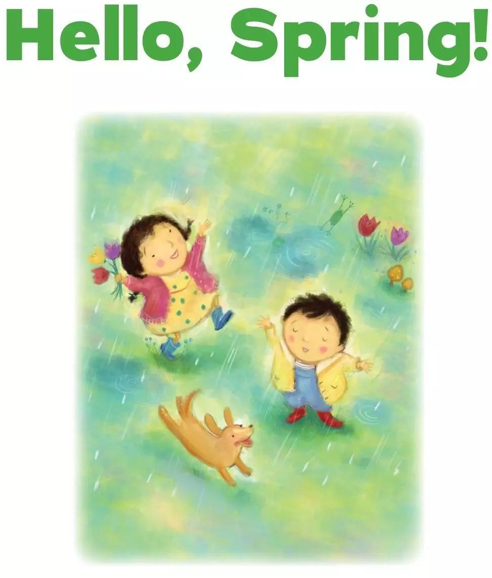 美国外教读绘本丨hellospring你好春天