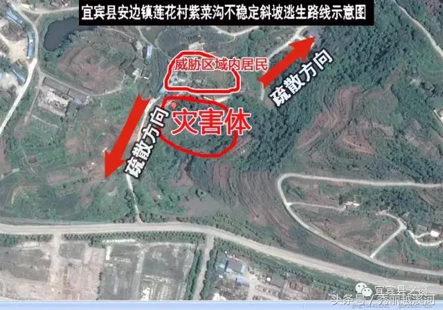 宜宾人要知道——发生地质灾害要往这些地方跑!