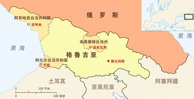 2008年俄格冲突后,格鲁吉亚彻底失去了对阿布哈兹的掌控(12.