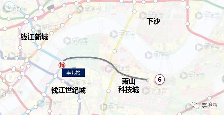萧山南片要通地铁了?杭州将启动地铁四期规划,线路走向图片