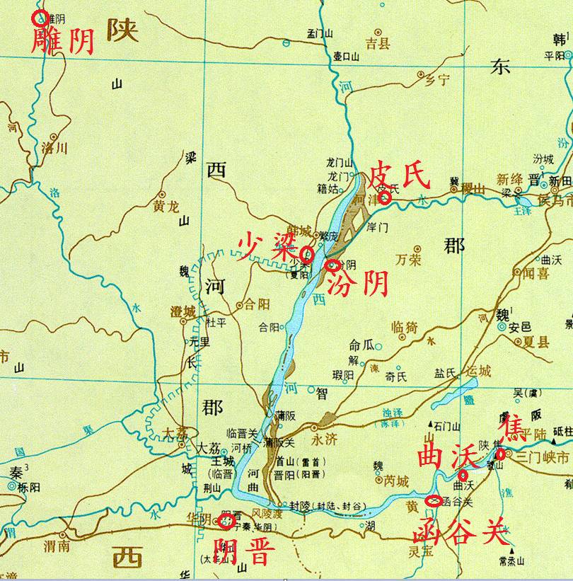 晋国人口兵力_晋国地图(3)