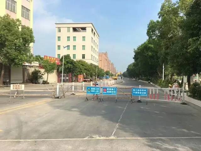 东里镇支渠路截污配套管网工程施工,道路封闭,请过往车辆绕道