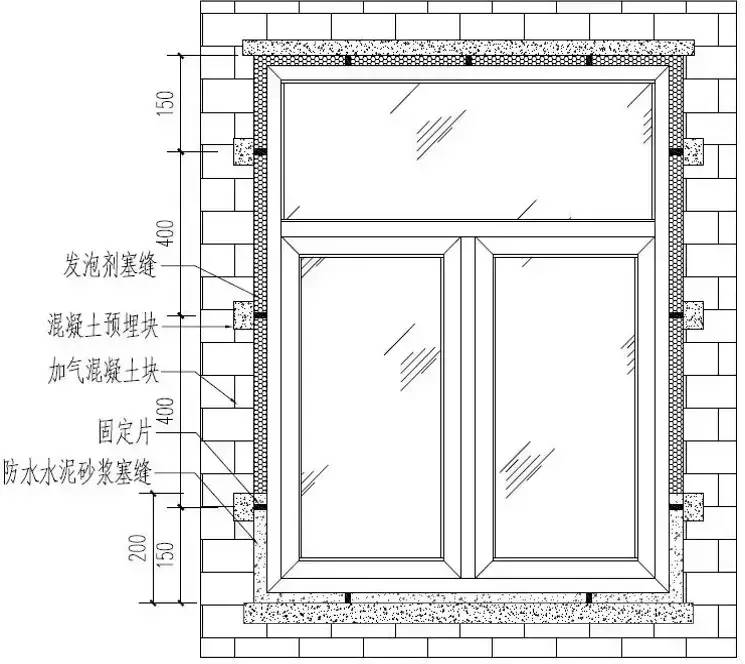 门窗安装阶段质量控制教程,一套标准化的门窗系统!