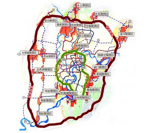 "城市向北"已在重庆实施十几年,重庆生活不断向北迁移,北部新区,两江