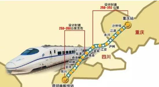 重庆这些区县要通高铁了 ,快看看有你的家乡没
