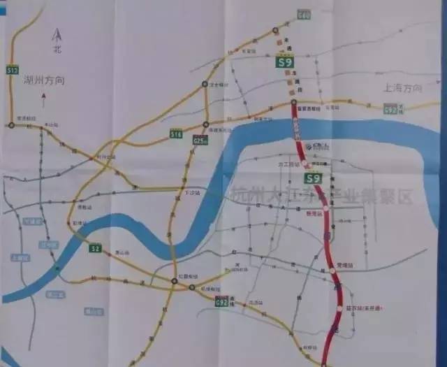 桐乡将再添一条纵向高速,钱江通道及接线工程杭浦高速至沪杭高速段8