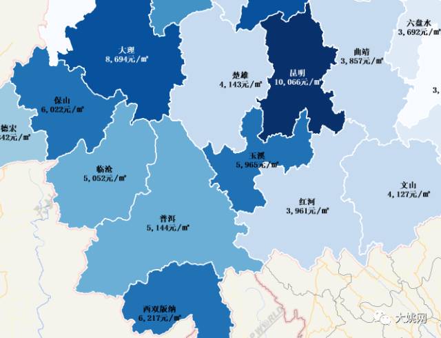 楚雄10县市房价新鲜出炉,价格最高的竟不是楚雄市!