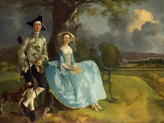 gainsborough mr and mrs andrews)托马斯·庚斯博罗《安德鲁斯夫妇