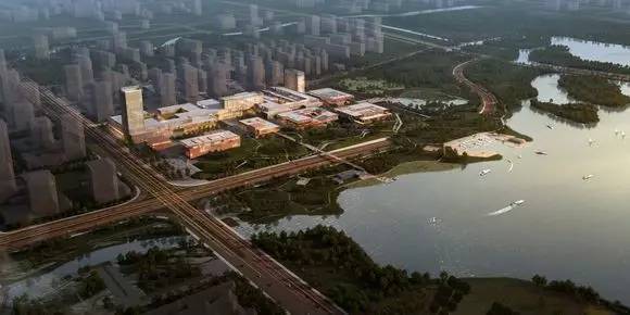 太白湖新区越来越高大上,京杭农贸市场,济宁市文化中心.马上就建好了!