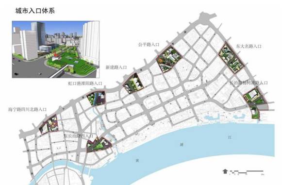 资讯丨空中绿街提篮桥历史文化区虹口休闲港湾北外滩扩展区城市设计