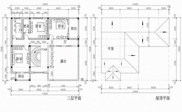 由于地基的一些限制(我的地基是联排的)不得不在一些细节上做出修改