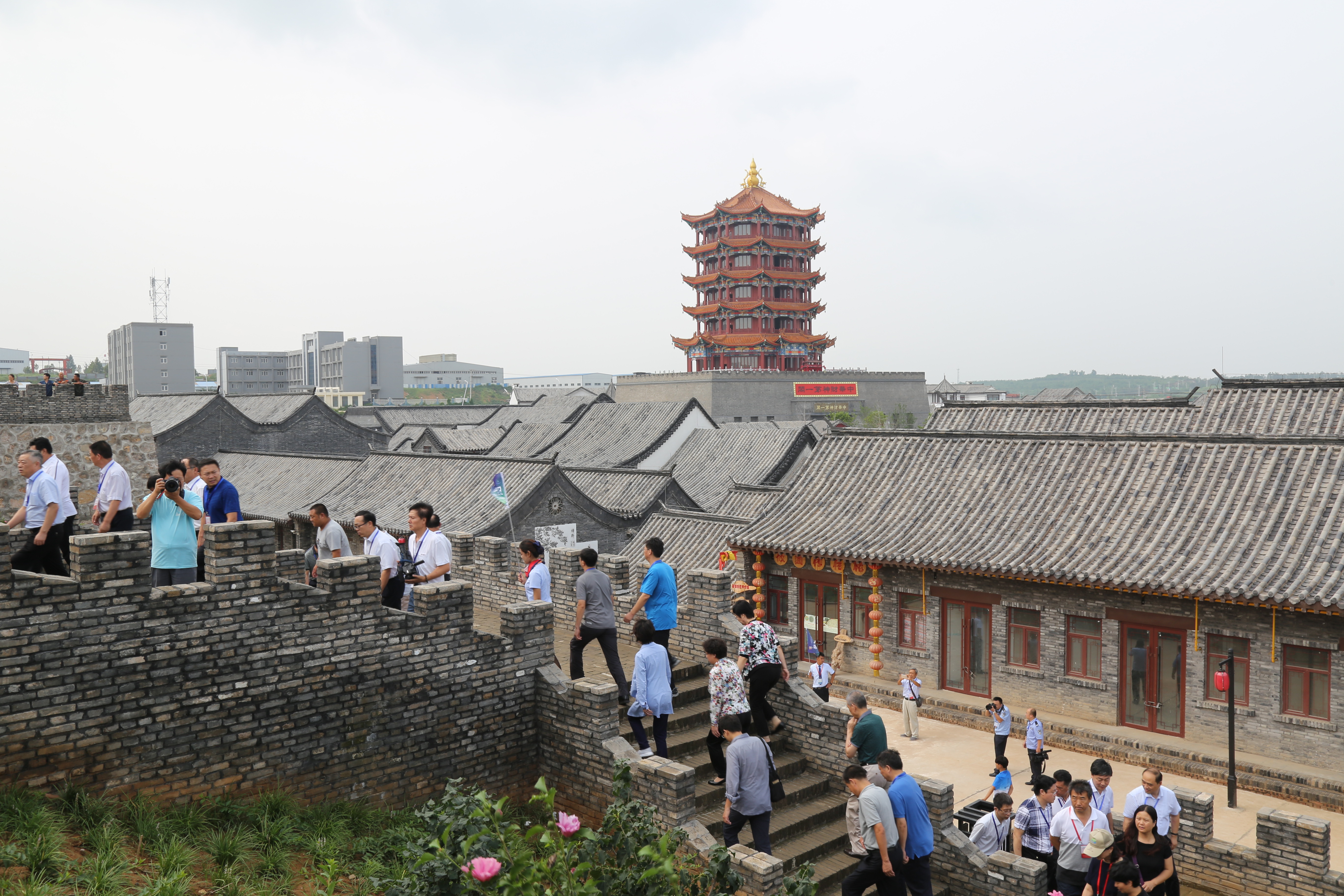 邢台市首届旅发大会观摩兴台古镇