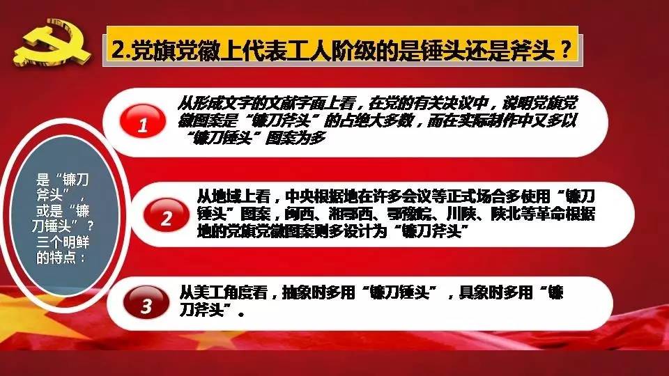 【中国共产党党旗,党徽的历史演进】货运船员部支部