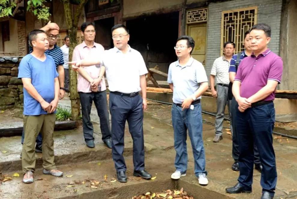 8月21日,广元昭化区委副书记,区长龙兆学带领区旅游,建设,环保,交通