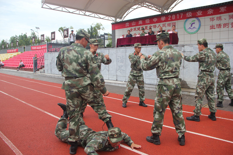 房山高级中学:青春迷彩 再续斗志