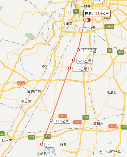 北京至雄安将建"京雄高速",这些地区或将受益图片