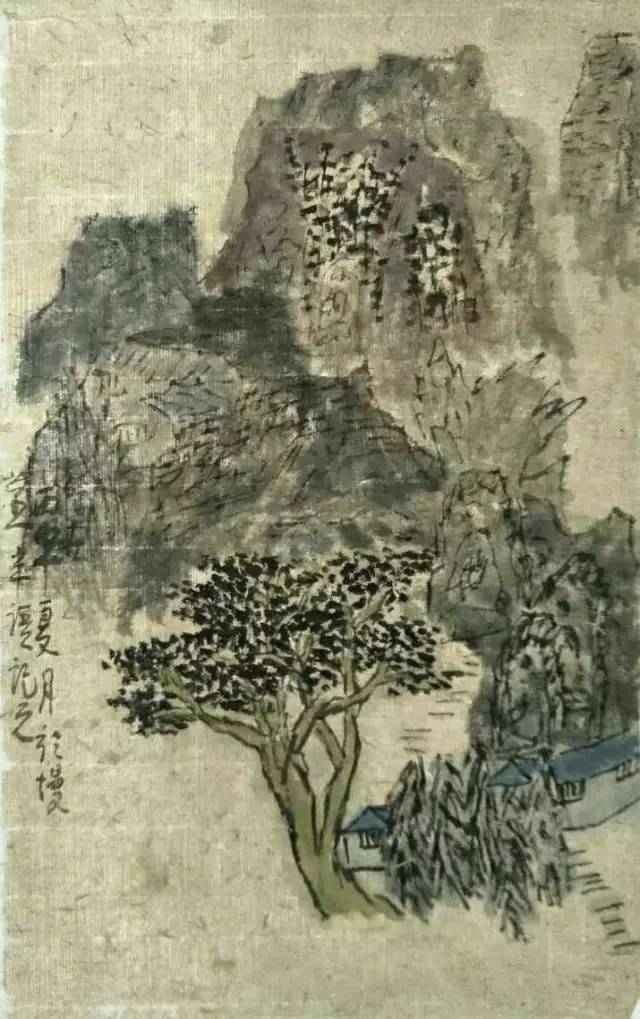 书画南北方侯广信中国画展