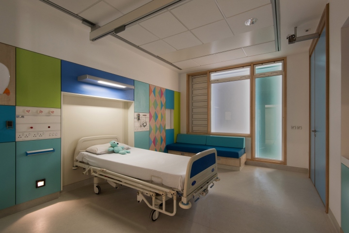 多彩温馨的儿童医院病房装修设计案例欣赏