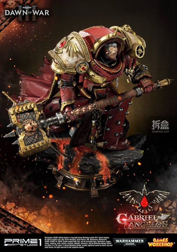 prime 1 studio 《战锤40k:战争黎明3》 gabriel angelos 星际战士