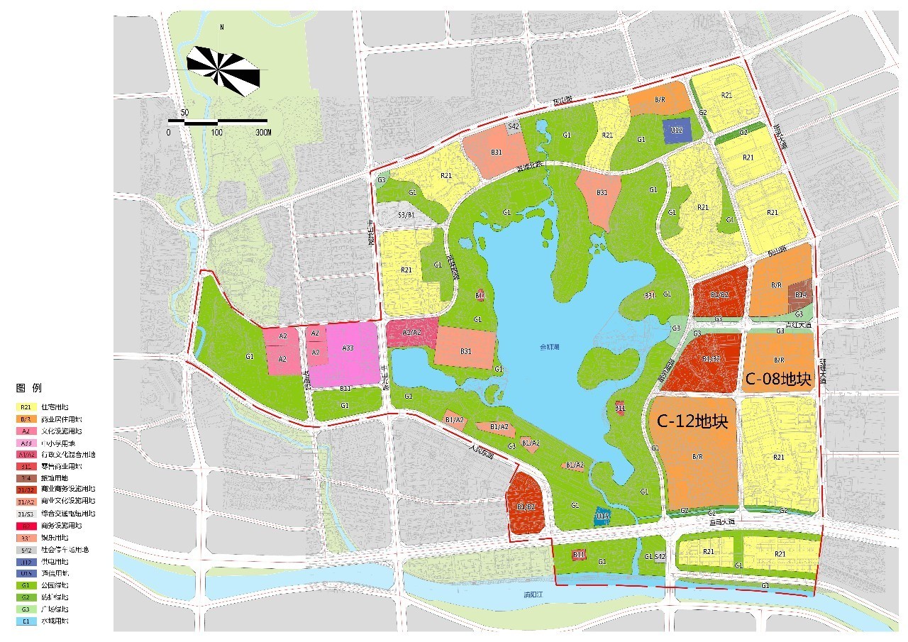 浦江县金狮湖区块c08地块c12地块国有建设用地使用权公开出让