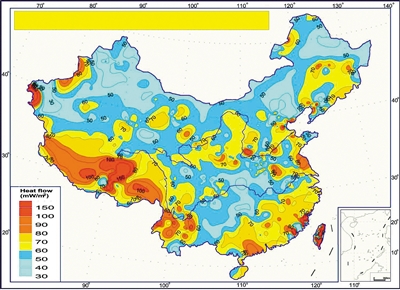 中国地热资源分布图近日,有媒体报道,在新疆帕米尔高原发现了两处总