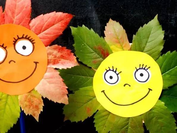 手工| 100种幼儿园秋季创意手工+主题环创+树叶粘贴画
