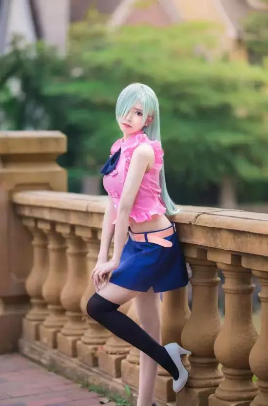 半次元 伊丽莎白 七原罪 后花园 cosplay美少女