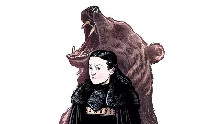 《权力的游戏》之莱安娜·莫尔蒙:熊岛现任话事人,北境之王最坚定的