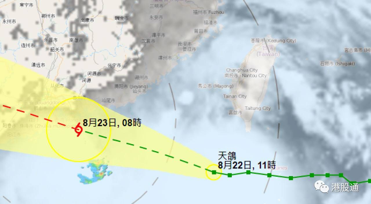 台风天鸽来了明早直击香港港股可能休市