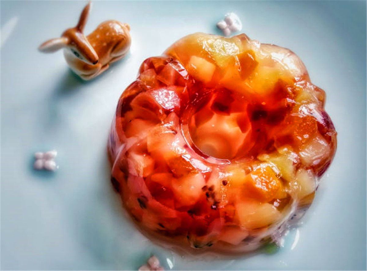 Violet's Kitchen ~♥紫羅蘭的爱心厨房♥~ : 水蜜桃果冻 Peach Jelly