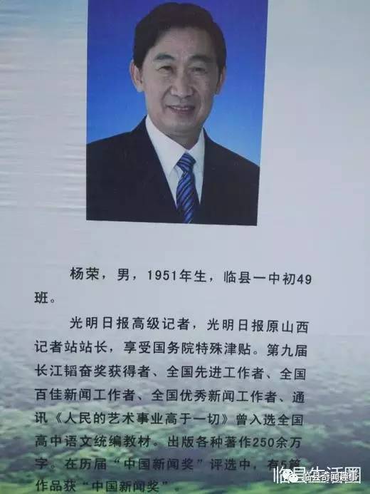 临县一中曾经校友如今成为社会各界名流