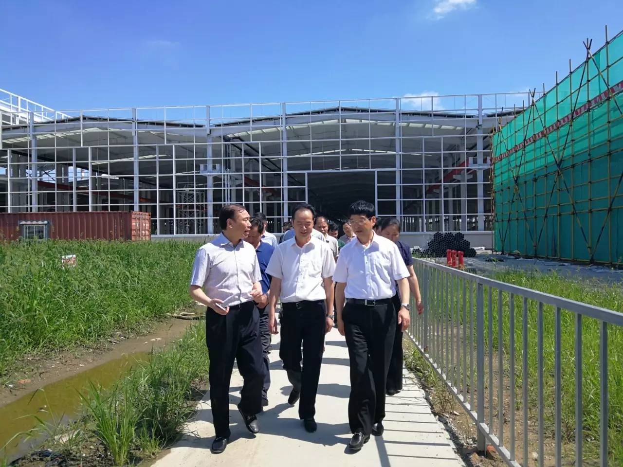 市领导调研宜兴经济技术开发区重点项目建设推进情况