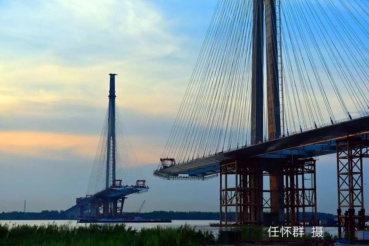 大量高清组图带你走近对芜湖影响巨大的芜湖长江二桥