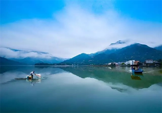 瑞安市高楼镇风景幽雅,生态和谐.